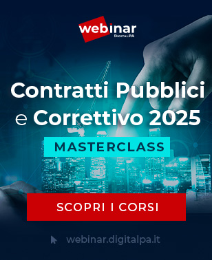 Iscriviti alla masterclass Contratti Pubblici e Correttivo 2025 di DigitalPA